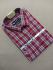 PL COTTON STRIPE CHECK SHIRTS 42 HS